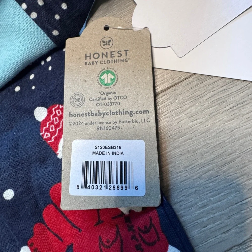 Honest Baby Clothing snug fitting